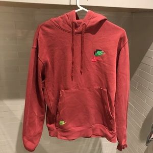 Men’s Small Nike light red hoodie🎈